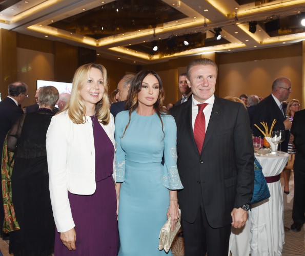 От имени Президента Ильхама Алиева и его супруги Мехрибан Алиевой организован прием для членов Олимпийской семьи - ОБНОВЛЕНО - ФОТО