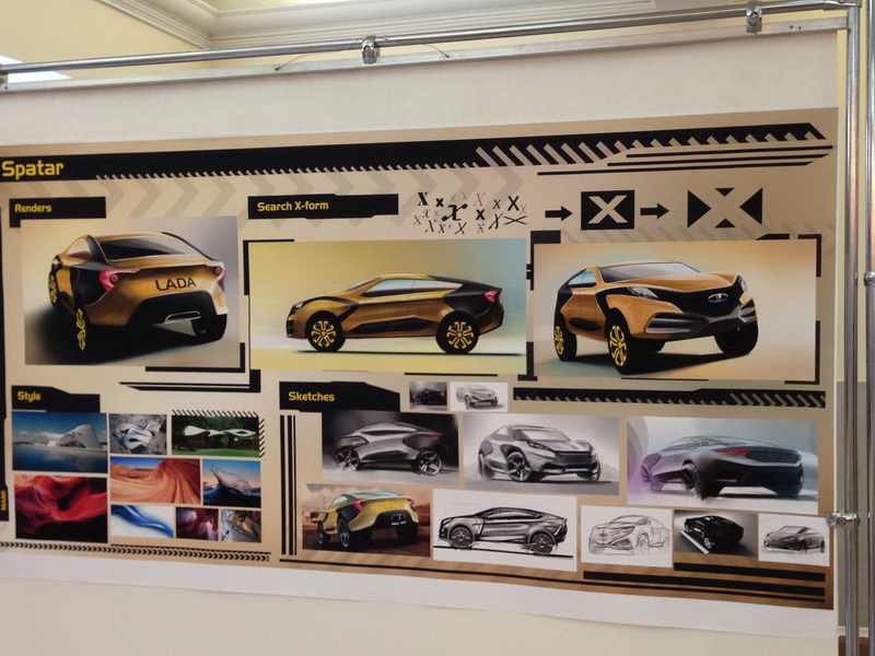 "АвтоВАЗ" выбрал лучшие эскизы нового концепта Lada - ФОТО