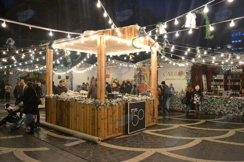 Настоящая сказка: новогодняя ярмарка в центре Баку - РЕПОРТАЖ - ФОТО