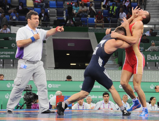 "Баку-2015": определились победители турнира по греко-римской борьбе - ОБНОВЛЕНО - ФОТО