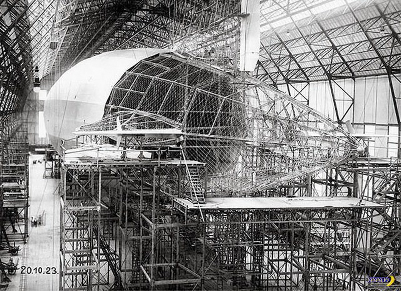 Дирижабли: венец инженерной мысли своего времени - ФОТОСЕССИЯ