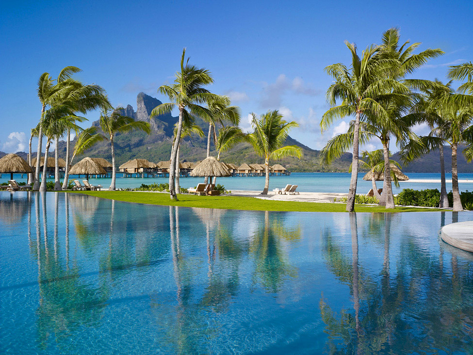 Эксклюзивный отель Four Seasons на Бора-Бора - ФОТОСЕССИЯ