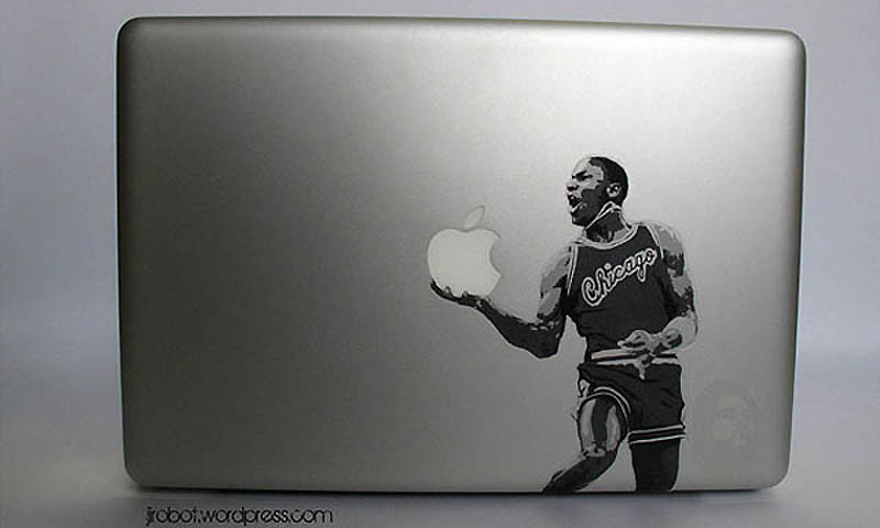 50 креативных наклеек на MacBook - ФОТОСЕССИЯ