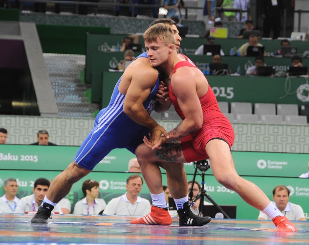 "Баку-2015": определились победители турнира по греко-римской борьбе - ОБНОВЛЕНО - ФОТО