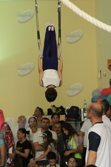 Будущие победители. Один день в Бакинской школе гимнастики - РЕПОРТАЖ - ФОТО