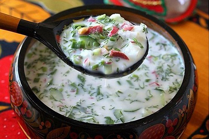Икра, сало, квас и остальные вкусности русской кухни - ФОТО
