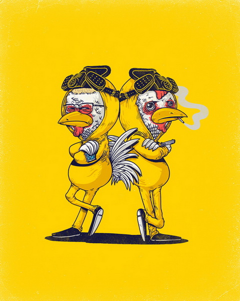 "Картинная галерея Day.Az": Остроумные иллюстрации - ФОТО