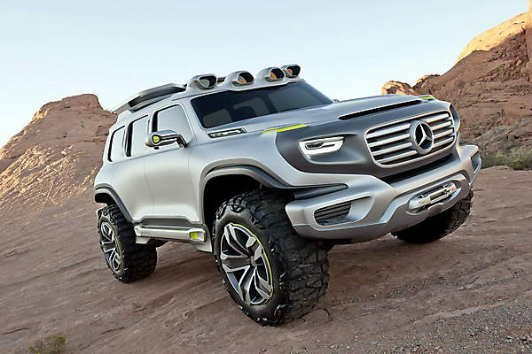 Прототип будущего Гелендваген: Mercedes Ener-G-Force - ФОТОСЕССИЯ