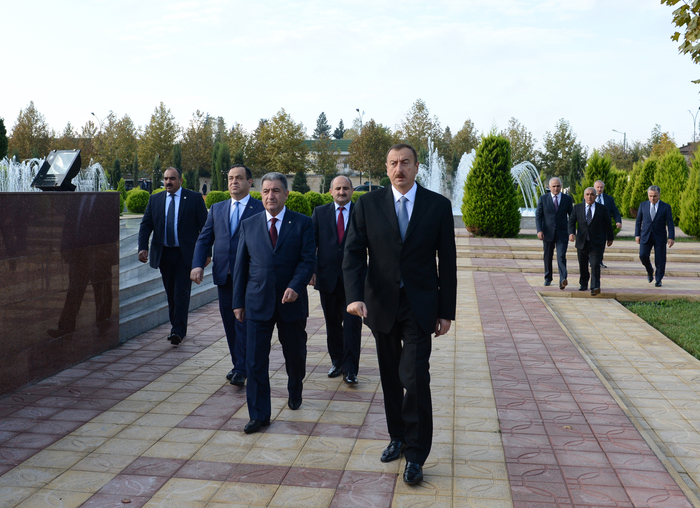 Президент Ильхам Алиев: "В регионах Азербайджана проводится большая созидательная работа" - ОБНОВЛЕНО - ФОТО