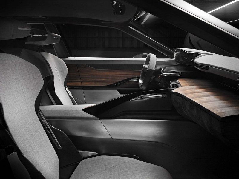 Концепт Peugeot для Китая - эбонитовое дерево, "акулья кожа" и 340 л.с. - ФОТО