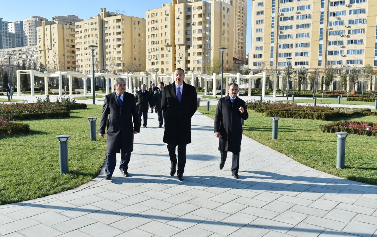 Президент Ильхам Алиев принял участие в открытии парка "Ясамал" в Баку - ОБНОВЛЕНО - ФОТО - ВИДЕО