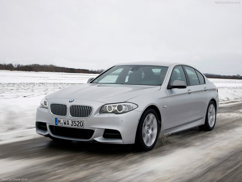 Новый BMW M550d с новым три-турбо дизельным двигателем - ФОТОСЕССИЯ