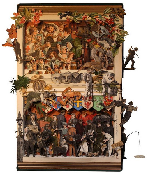 "Картинная галерея" Day.Az: Композиции из книг Керри Миллер - ФОТО