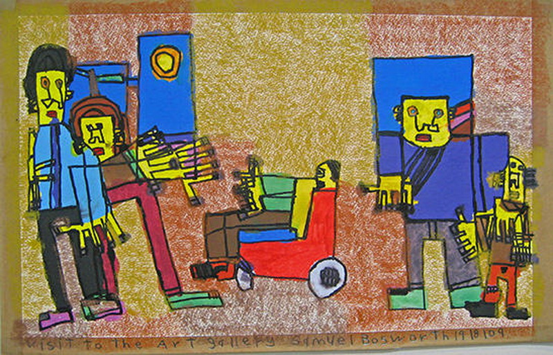 "Картинная галерея Day.Az": Рисунки художников-аутистов - ФОТО