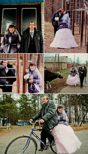 Самые убийственные фотографии с русских свадеб - ФОТО