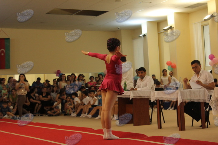 Будущие победители. Один день в Бакинской школе гимнастики - РЕПОРТАЖ - ФОТО