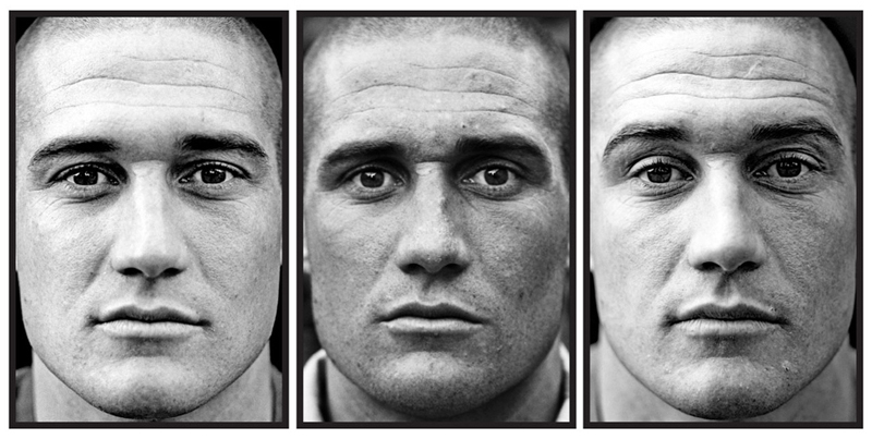 Удивительный фотопроект: как меняется взгляд человека после войны - ФОТО