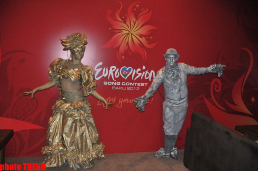 В Баку прошла церемония открытия конкурса "Евровидение 2012" - ОБНОВЛЕНО - ФОТО