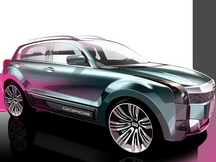 Новый кросcовер от Qoros замахнется на Nissan Juke - ФОТО