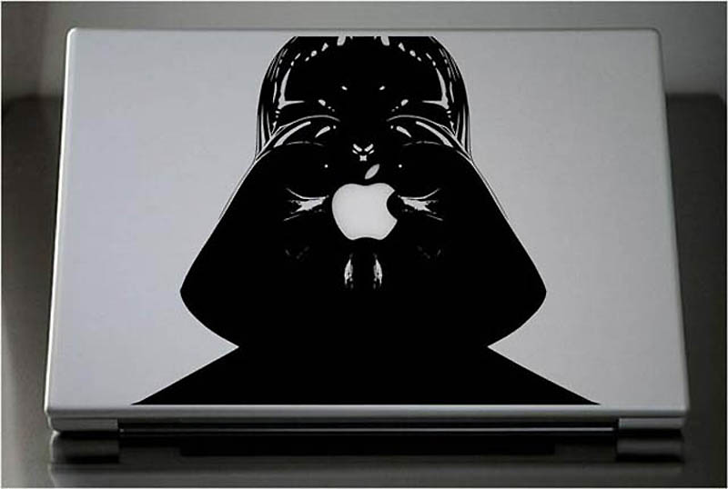50 креативных наклеек на MacBook - ФОТОСЕССИЯ