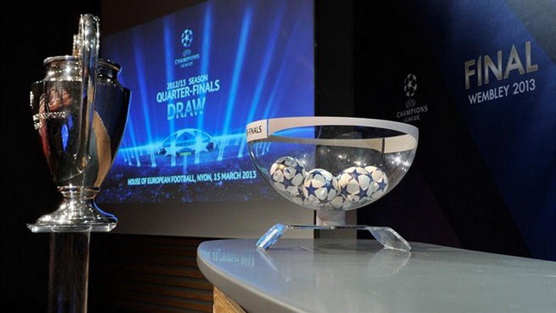 Определились все четвертьфинальные пары Лиги чемпионов - ОБНОВЛЕНО - ФОТО