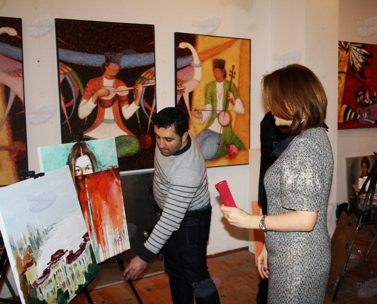 Бакинские художники раскрывают тайны – РЕПОРТАЖ - ФОТО