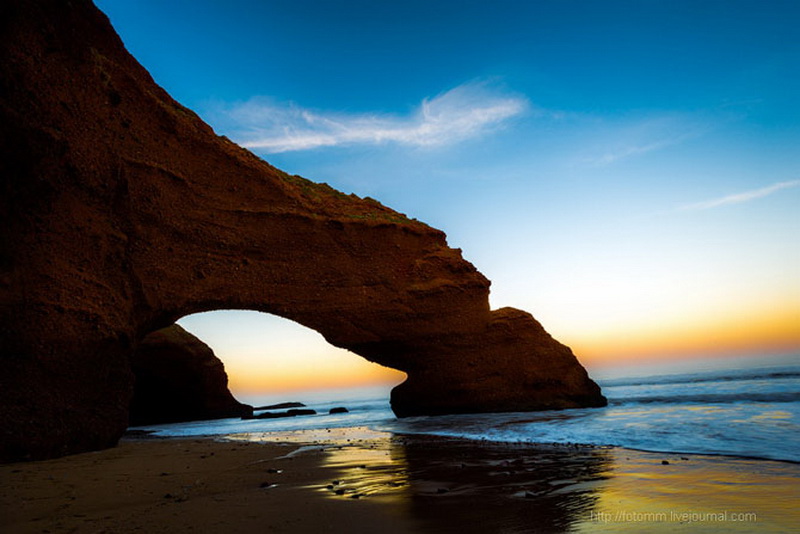Удивительные глиняно-песчаные арки в Марокко - ФОТОСЕССИЯ