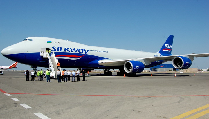 Парк воздушных судов Silk Way West пополнился новым самолетом Boeing 747-8 Freighter - ФОТО