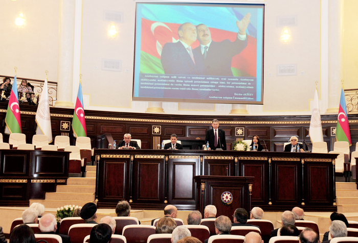 Состоялось мероприятие, посвященное 80-летнему юбилею Института литературы имени Низами - ФОТО