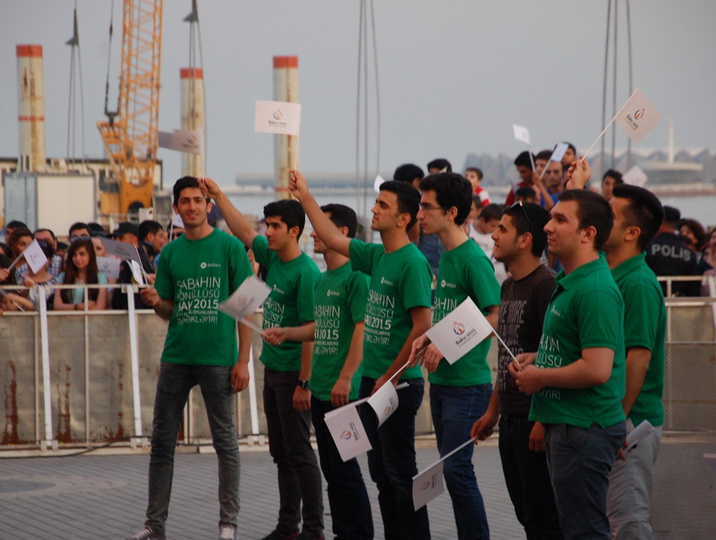 В Национальном приморском парке состоялся грандиозный концерт, посвященный первым Европейским играм - ФОТО