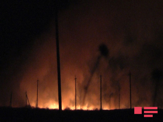 Армяне продолжают поджигать оккупированные территории - ФОТО