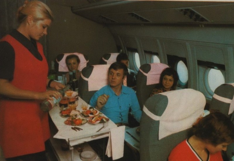 Реклама Аэрофлота времен СССР - ФОТОСЕССИЯ