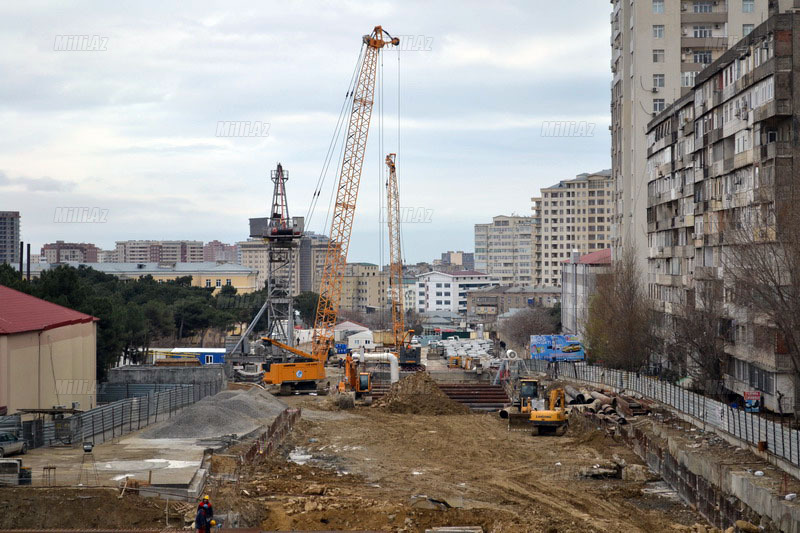 Inşası gedən metro stansiyası nə vaxt təhvil veriləcək? – FOTO