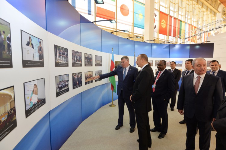 Президент Ильхам Алиев принял участие в открытии выставки "Bakutel-2014" - ОБНОВЛЕНО - ФОТО