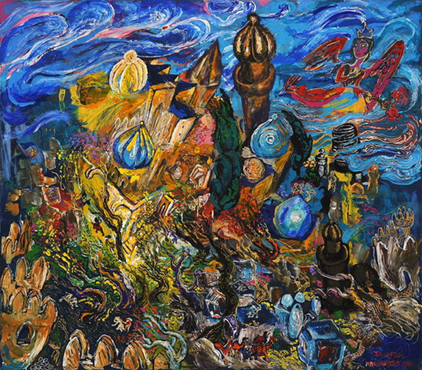 Все богатство красок Азербайджана в работах Тогрула Нариманбекова - ФОТО