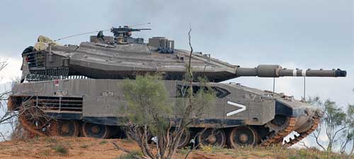 Израильский "Меркава" Mk.4 – танк, напичканный электроникой - ФОТО