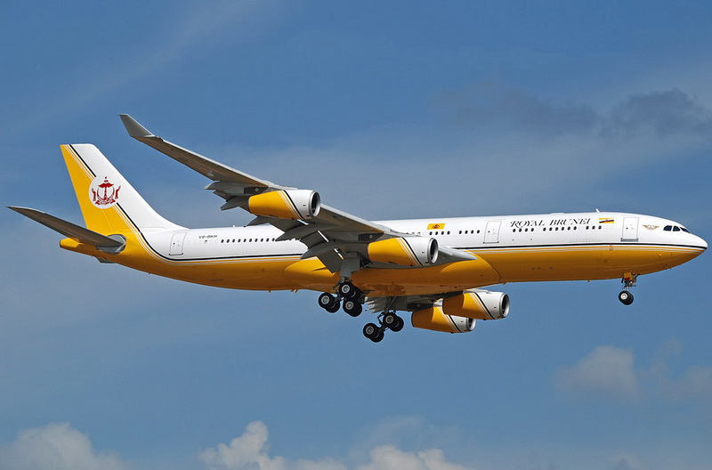 Летающий дворец султана Брунея - ФОТОСЕССИЯ