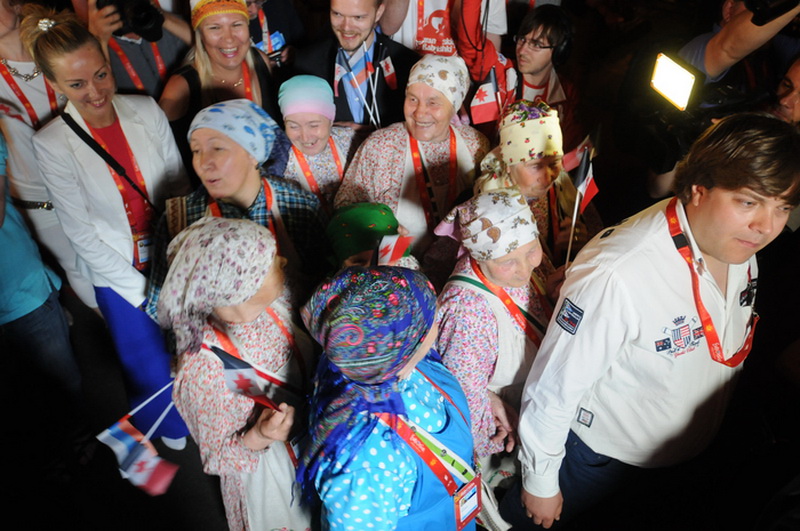 В Баку прошла церемония открытия конкурса "Евровидение 2012" - ОБНОВЛЕНО - ФОТО