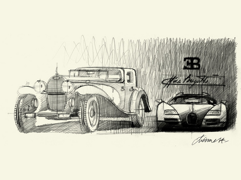 Bugatti посвятила спецверсию гиперкара Veyron своему основателю - ФОТО