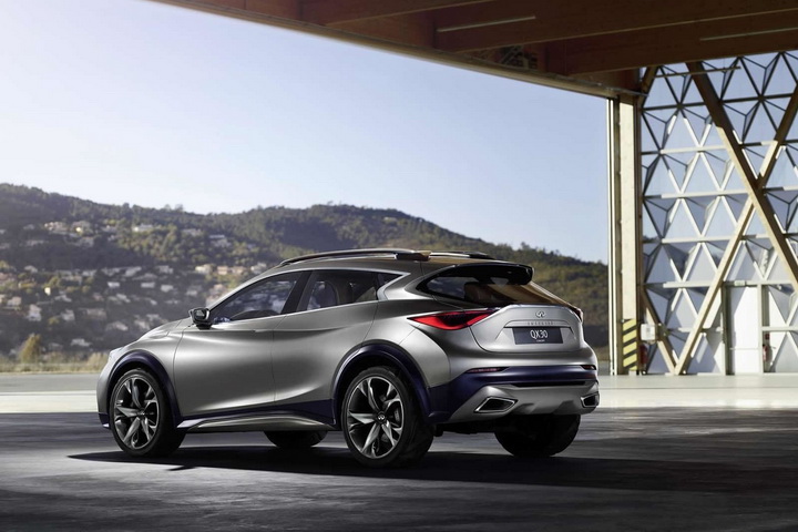 Небольшой кроссовер Infiniti покажут в ноябре - ФОТО