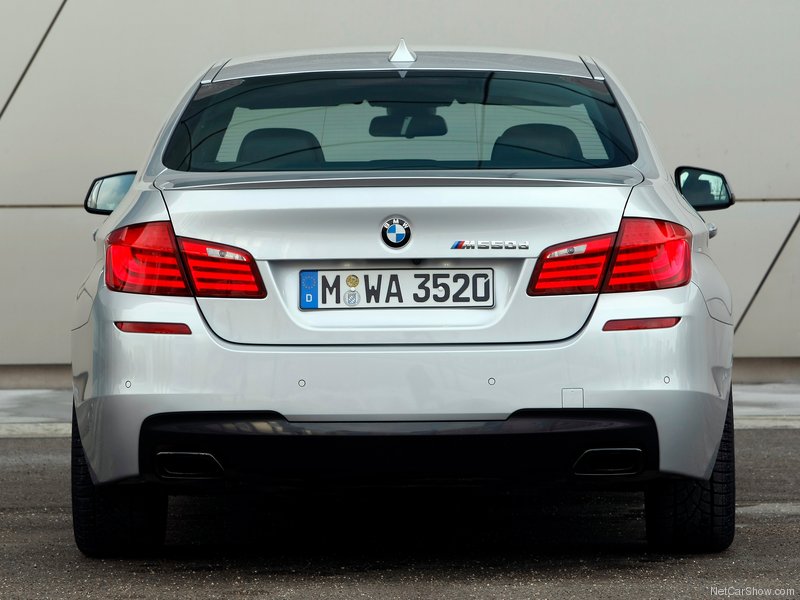 Новый BMW M550d с новым три-турбо дизельным двигателем - ФОТОСЕССИЯ