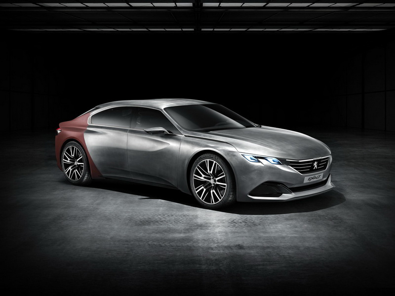 Концепт Peugeot для Китая - эбонитовое дерево, "акулья кожа" и 340 л.с. - ФОТО