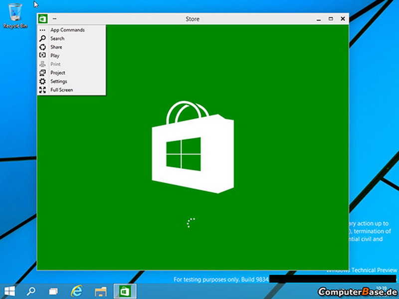 В Сеть попали снимки экрана будущего Windows 9 - ФОТО