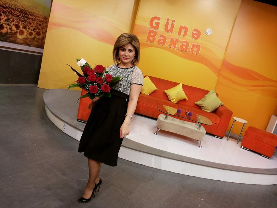 Teleaparıcı ad gününü belə qeyd etdi - FOTO