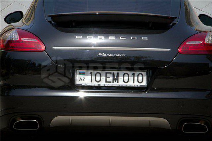 Elnur Məmmədlinin yeni "Porsche"si - FOTO