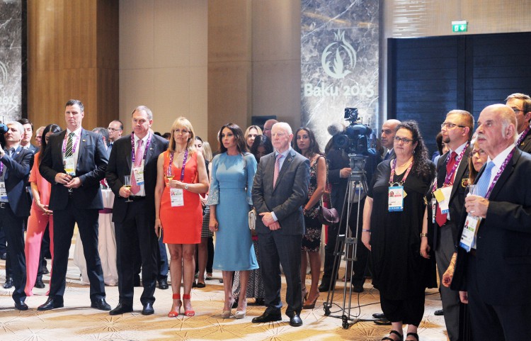 От имени Президента Ильхама Алиева и его супруги Мехрибан Алиевой организован прием для членов Олимпийской семьи - ОБНОВЛЕНО - ФОТО