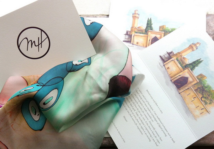 Примите участие в благотворительном проекте Art Scarves by Menzer Hajiyeva при поддержке Day.Az "Рука помощи" - ФОТО