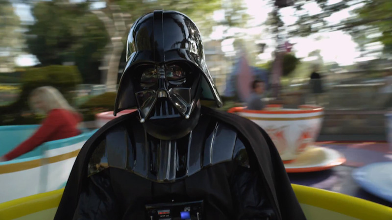 Дарт Вейдер посетил Disneyland - ФОТОСЕССИЯ
