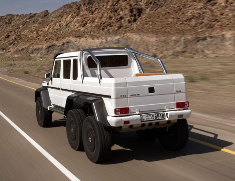 Немцы представили шестиколесный Mercedes-Benz G63 AMG 6x6 - ФОТО - ВИДЕО