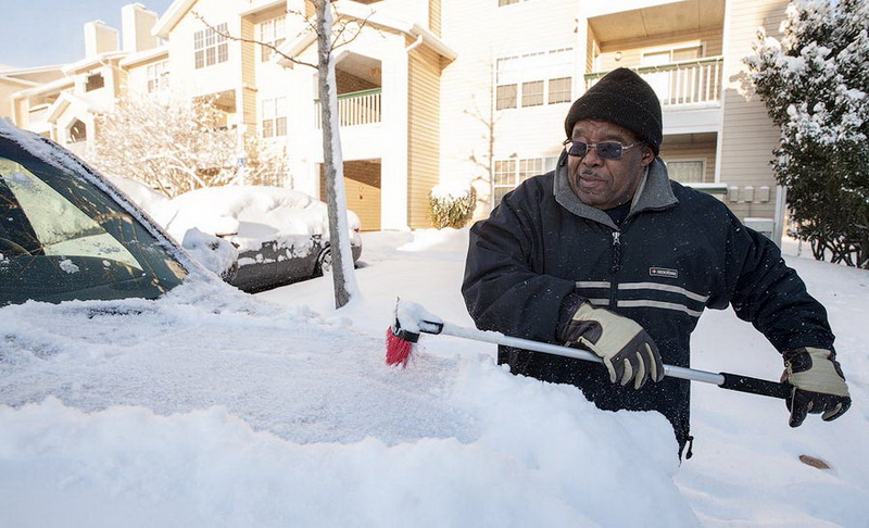 США заморозит до минус 62 - ФОТОСЕССИЯ